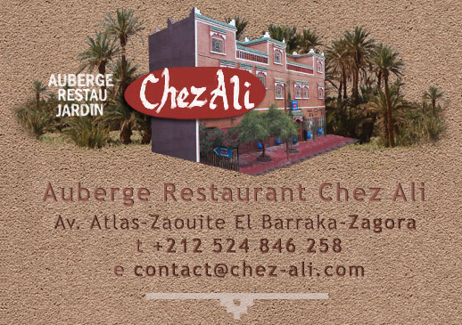 Contacte +212 524b 846 258 | contact@chez-ali.com